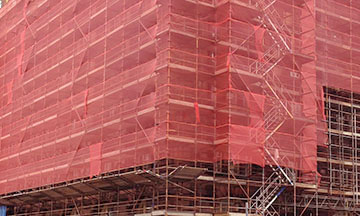 Merdiven Boşluğu Güvenlik Filesi